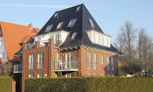 Die Villa Smidt, Südansicht    